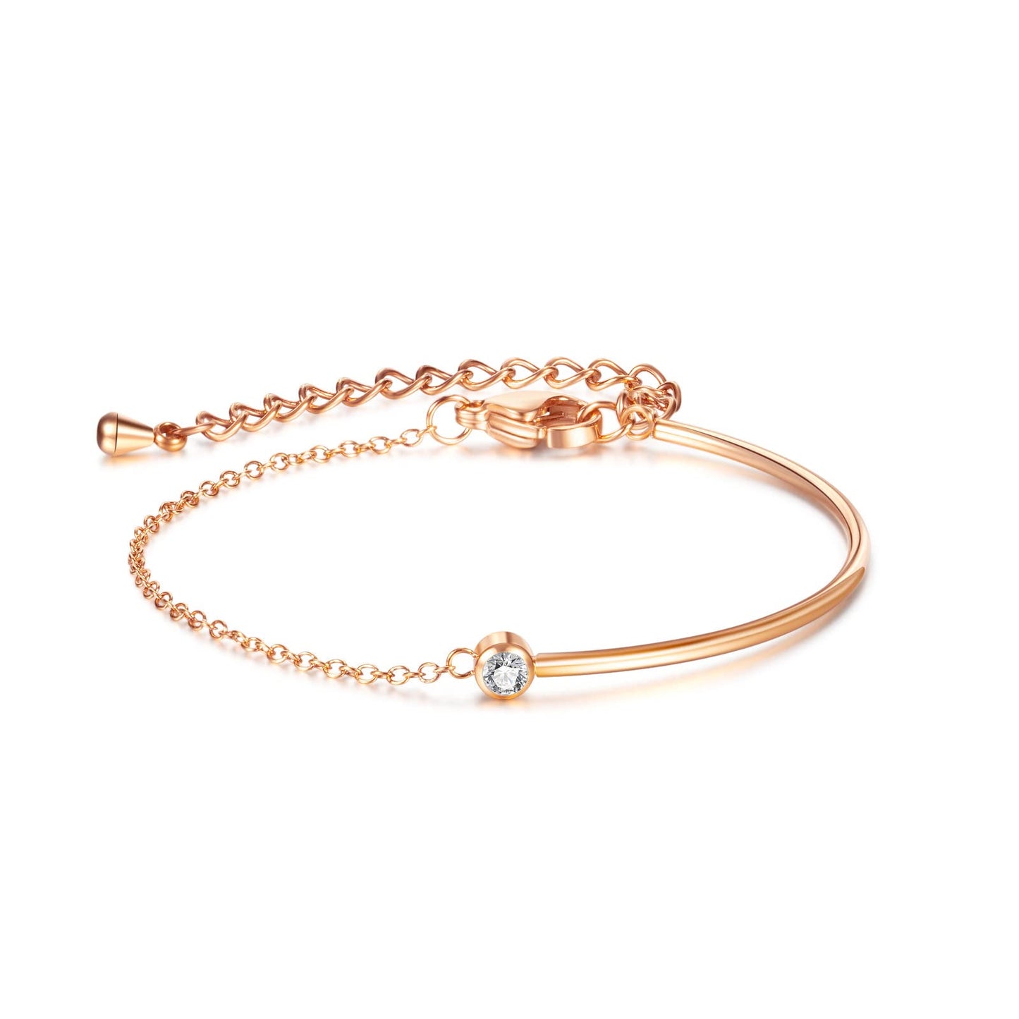 Pulseira de Zircõnia Ajustável