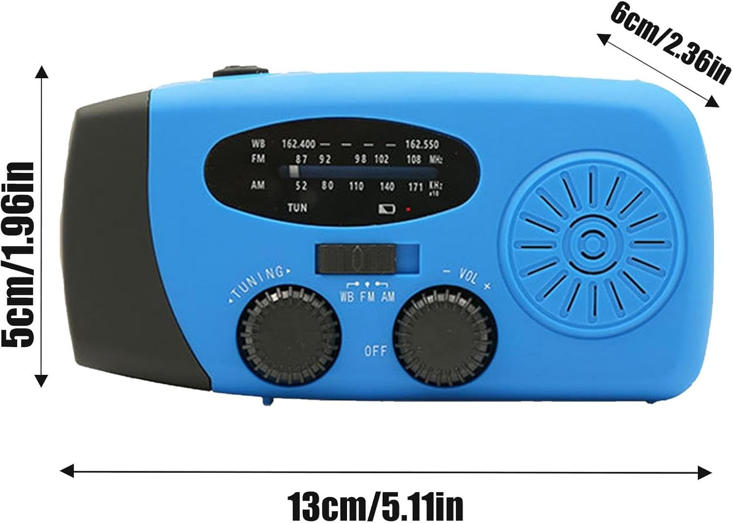 Rádio de manivela, rádio de manivela, rádio portátil, rádio meteorológico, rádio solar portátil, lanterna LED para corrida, caminhada, casa, sobrevivência, campismo