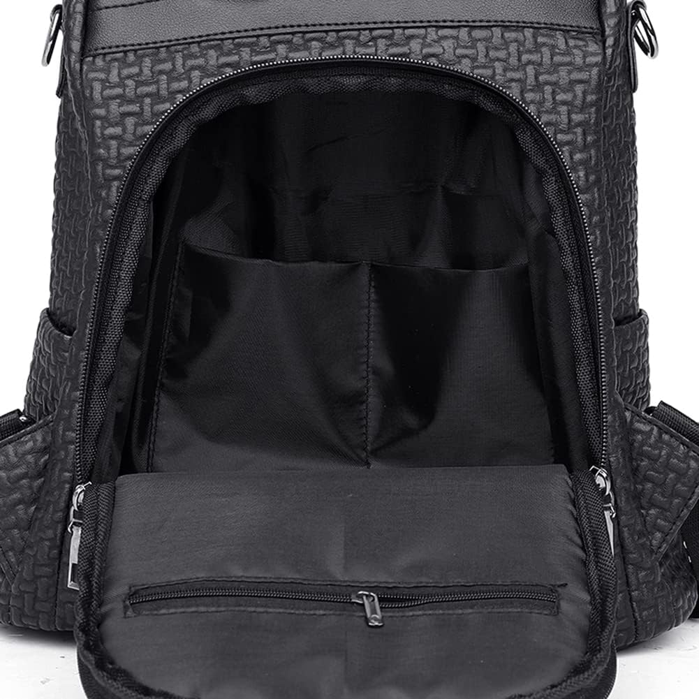 Estwell Mochila Casual Impermeável Preto, M