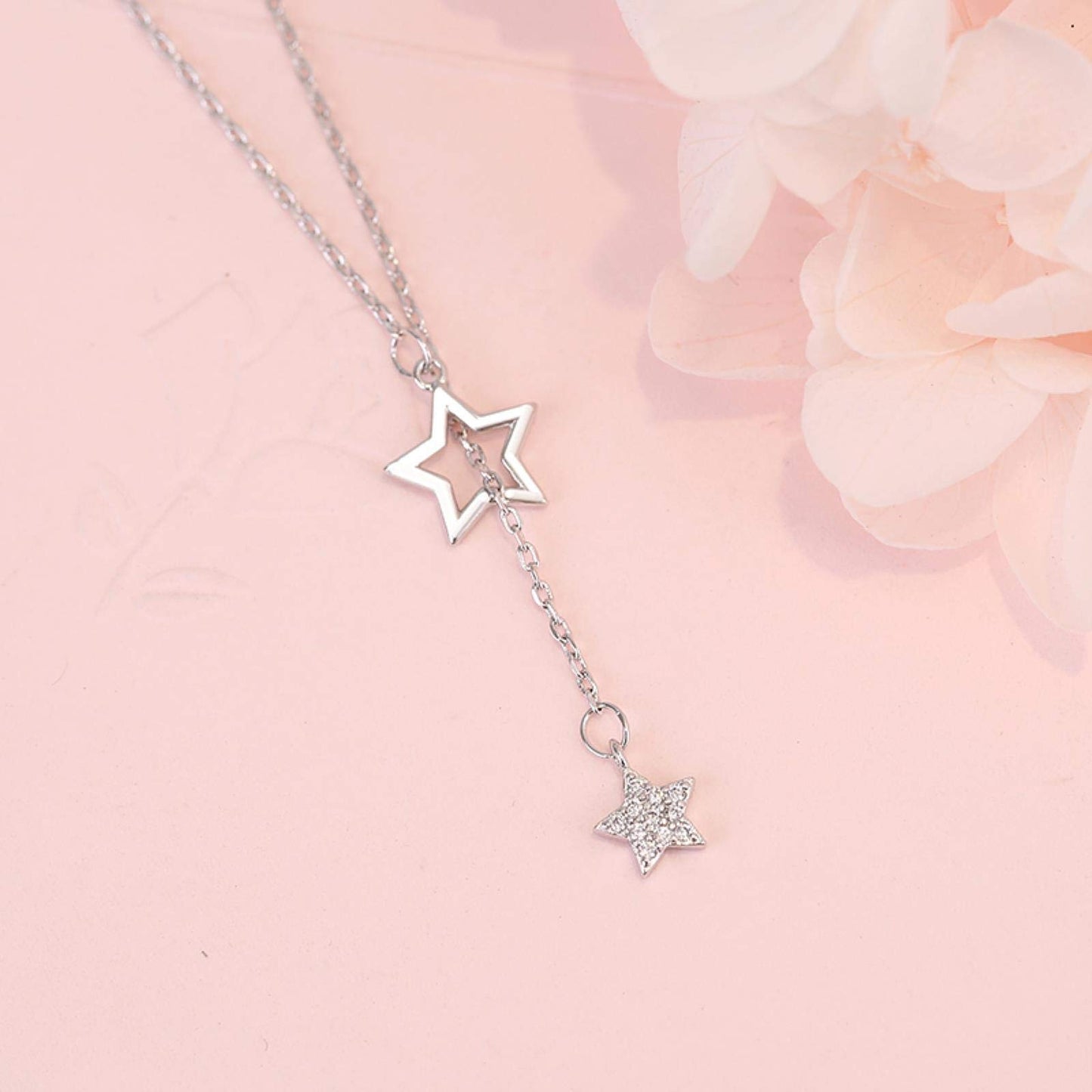 Colar Estrela Brilhante Encanto 45 CM