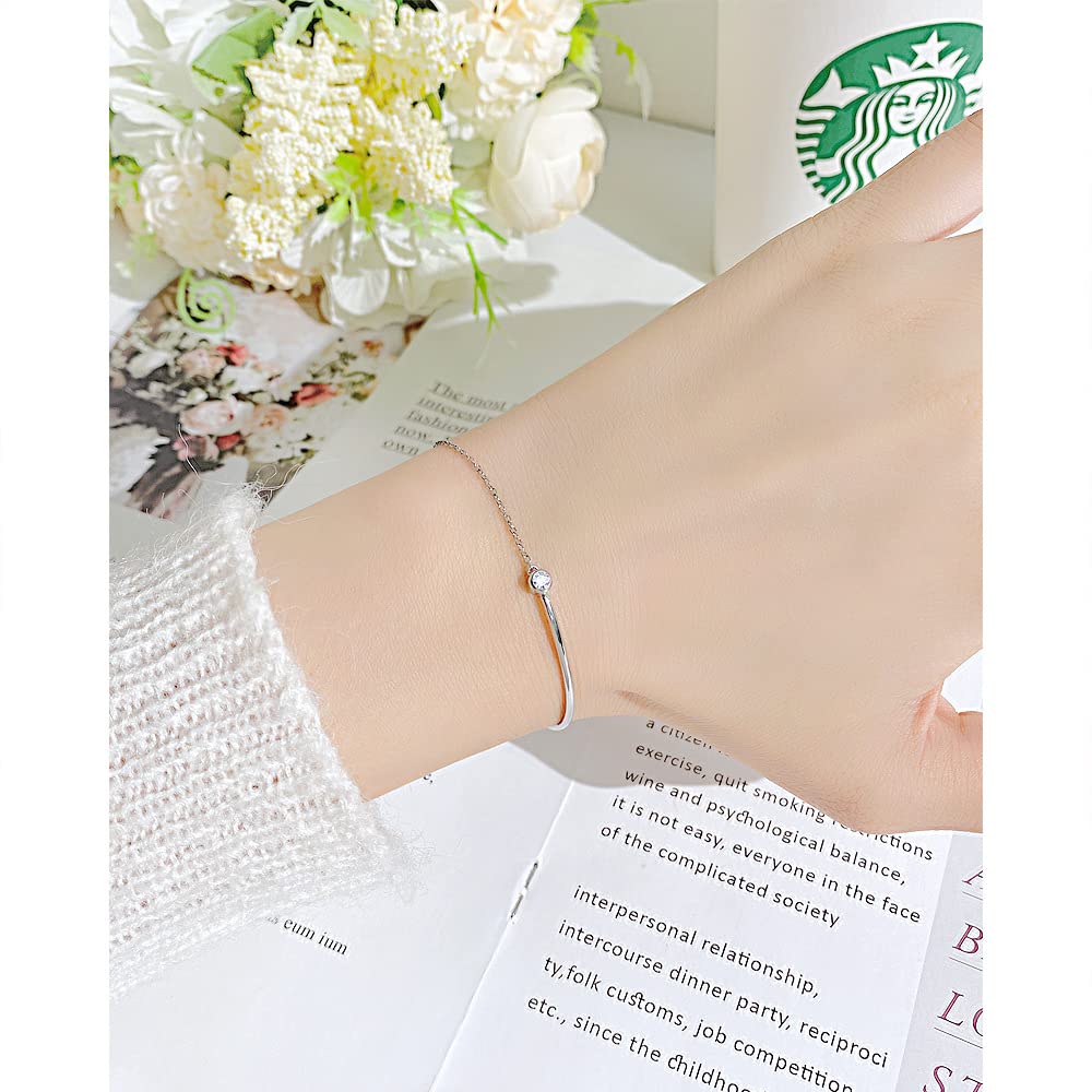 Pulseira de Zircõnia Ajustável