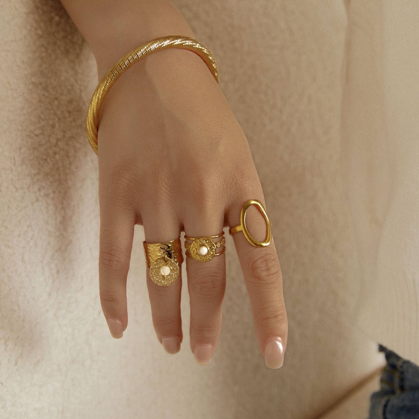 Lovelika - Anel com pendente - Sadie