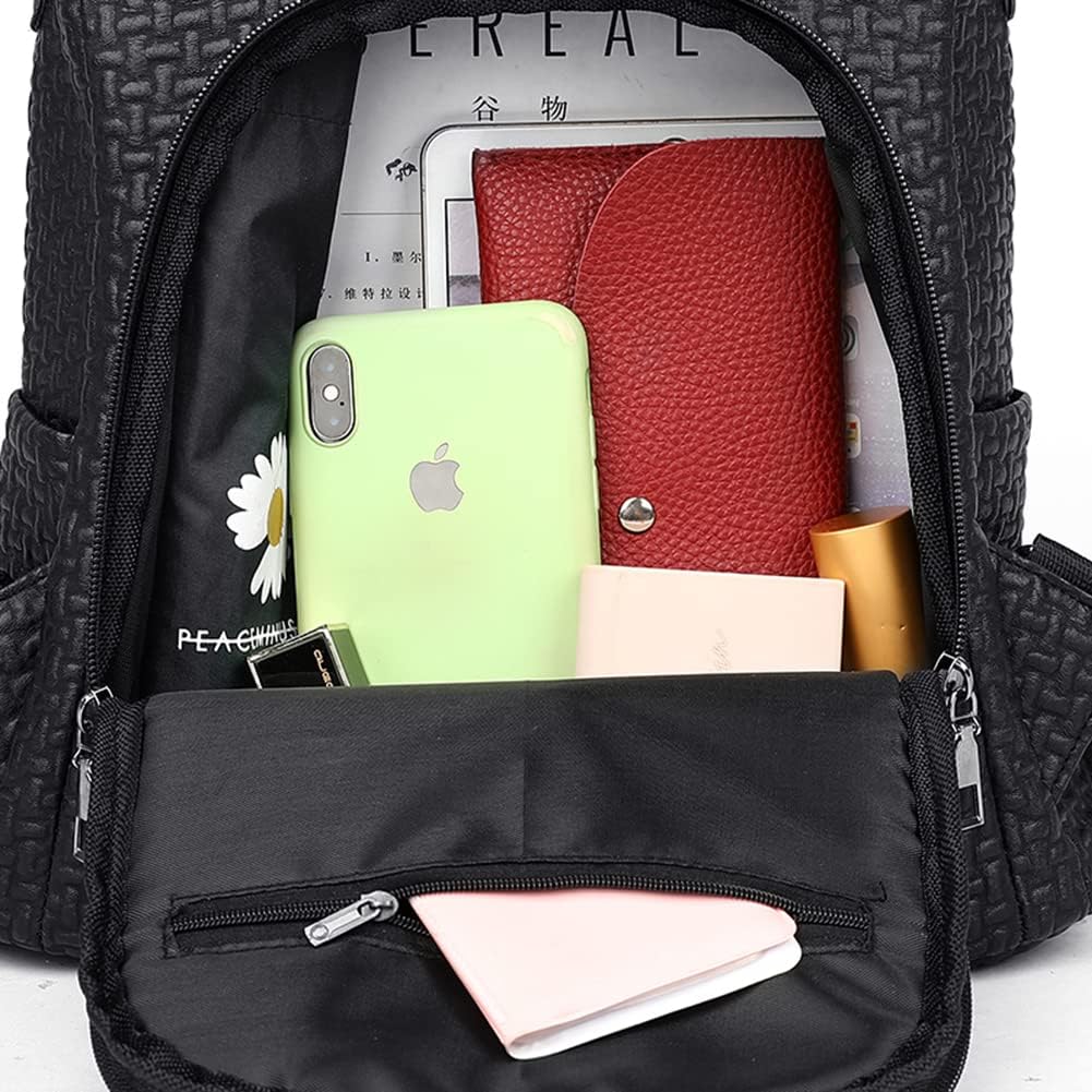 Estwell Mochila Casual Impermeável Preto, M