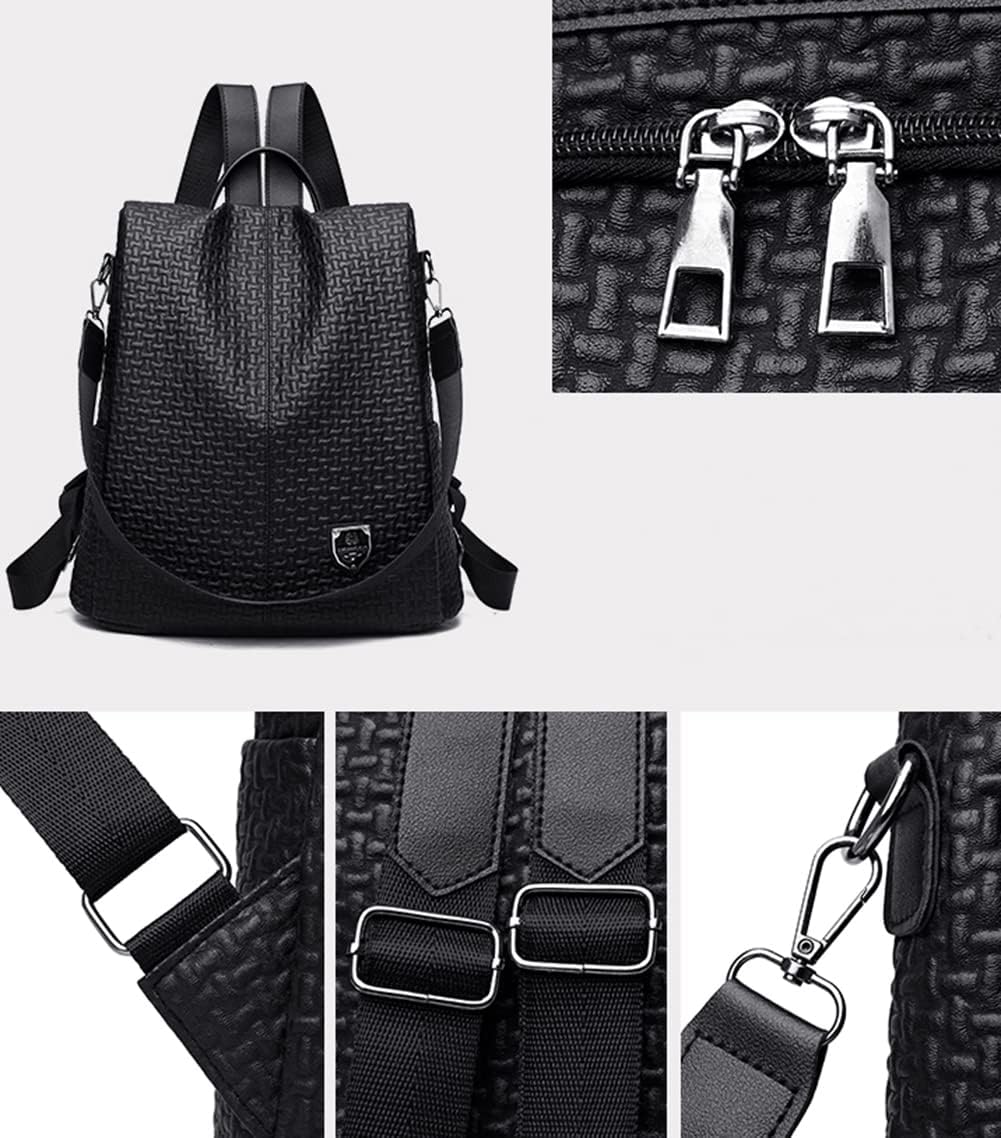 Estwell Mochila Casual Impermeável Preto, M