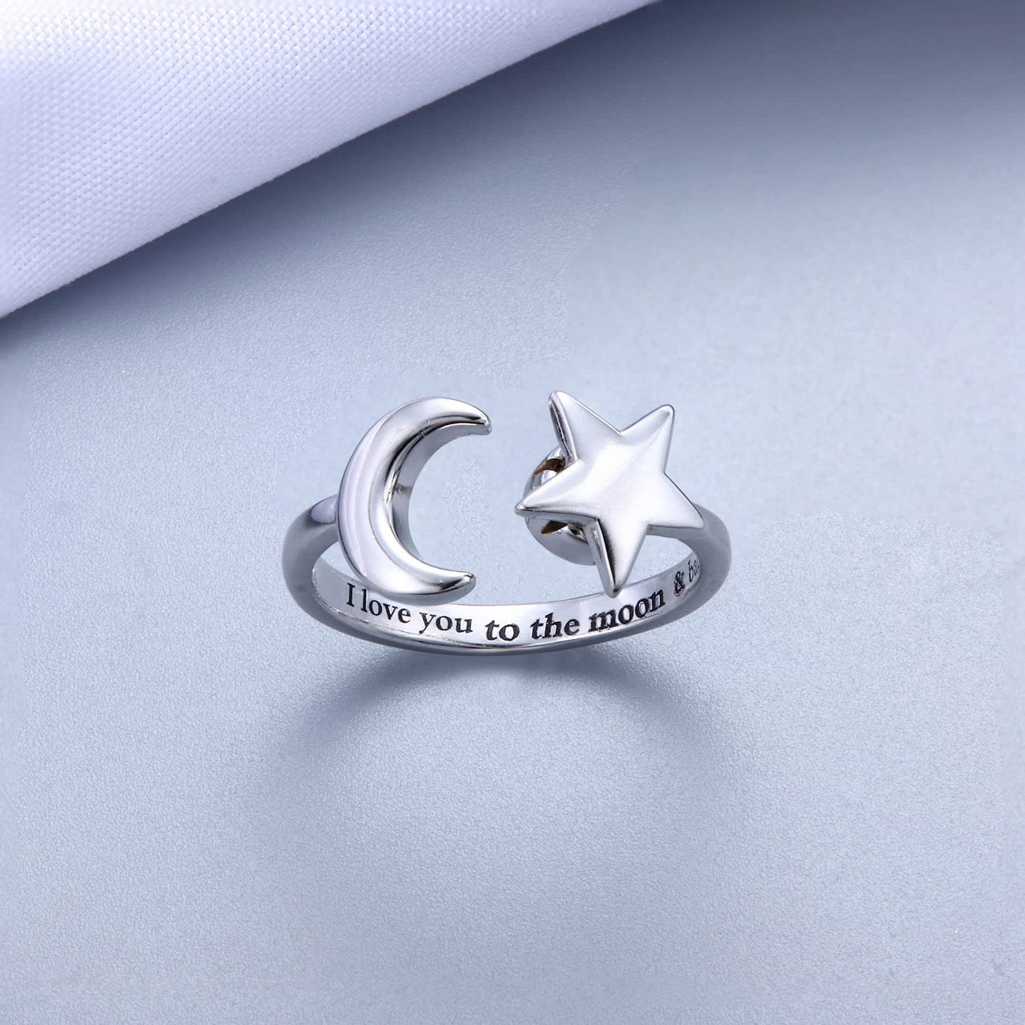 Anel Prata de Lei 925 Ajustável Girassol