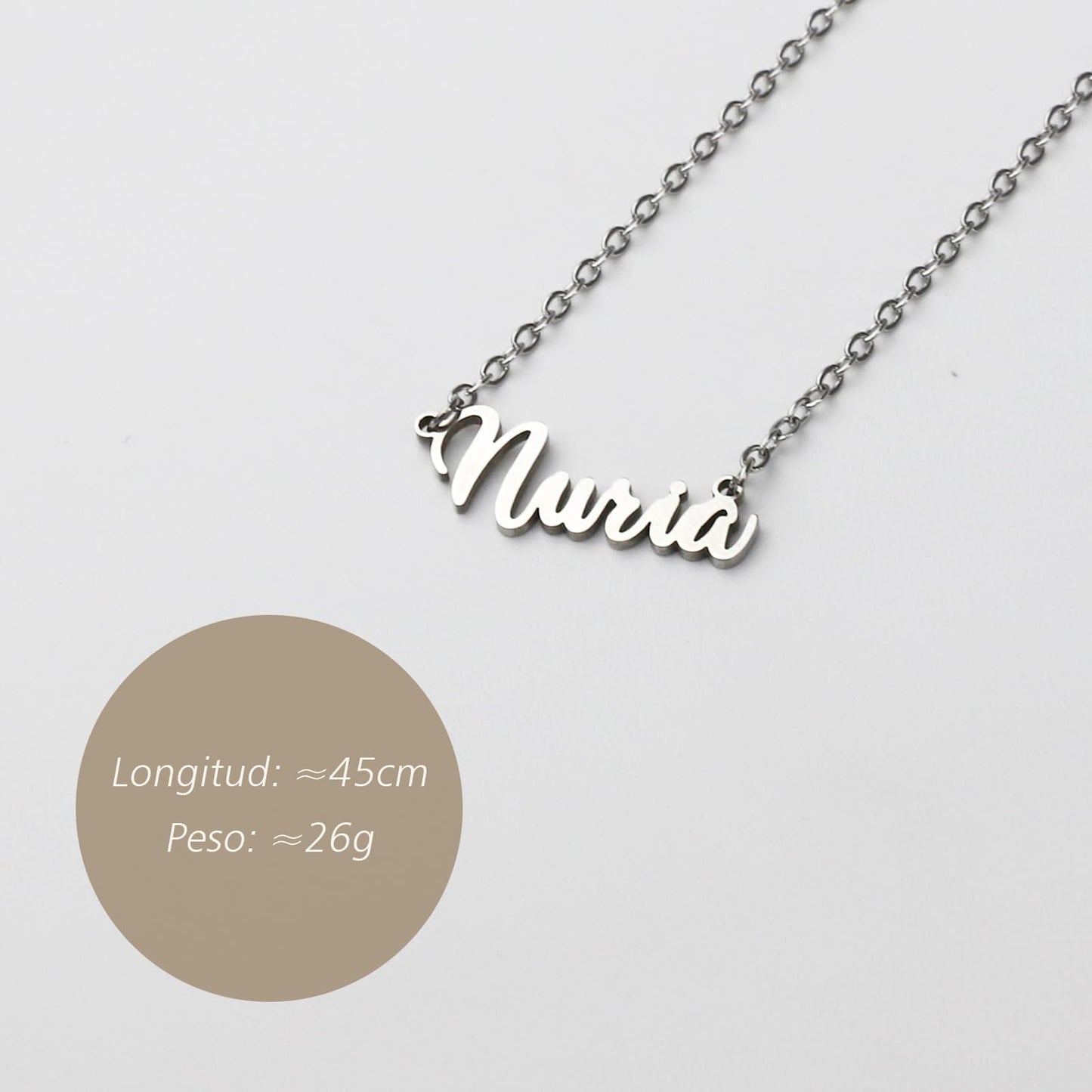 Colar Personalizado  Aço Antioxidante