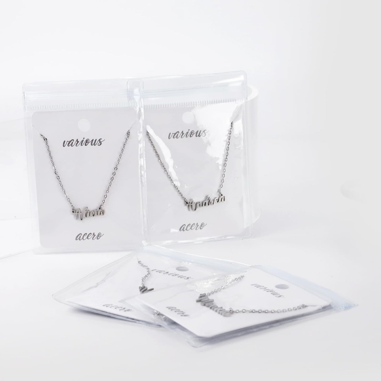 Colar Nome Personalizado Aço Inoxidável