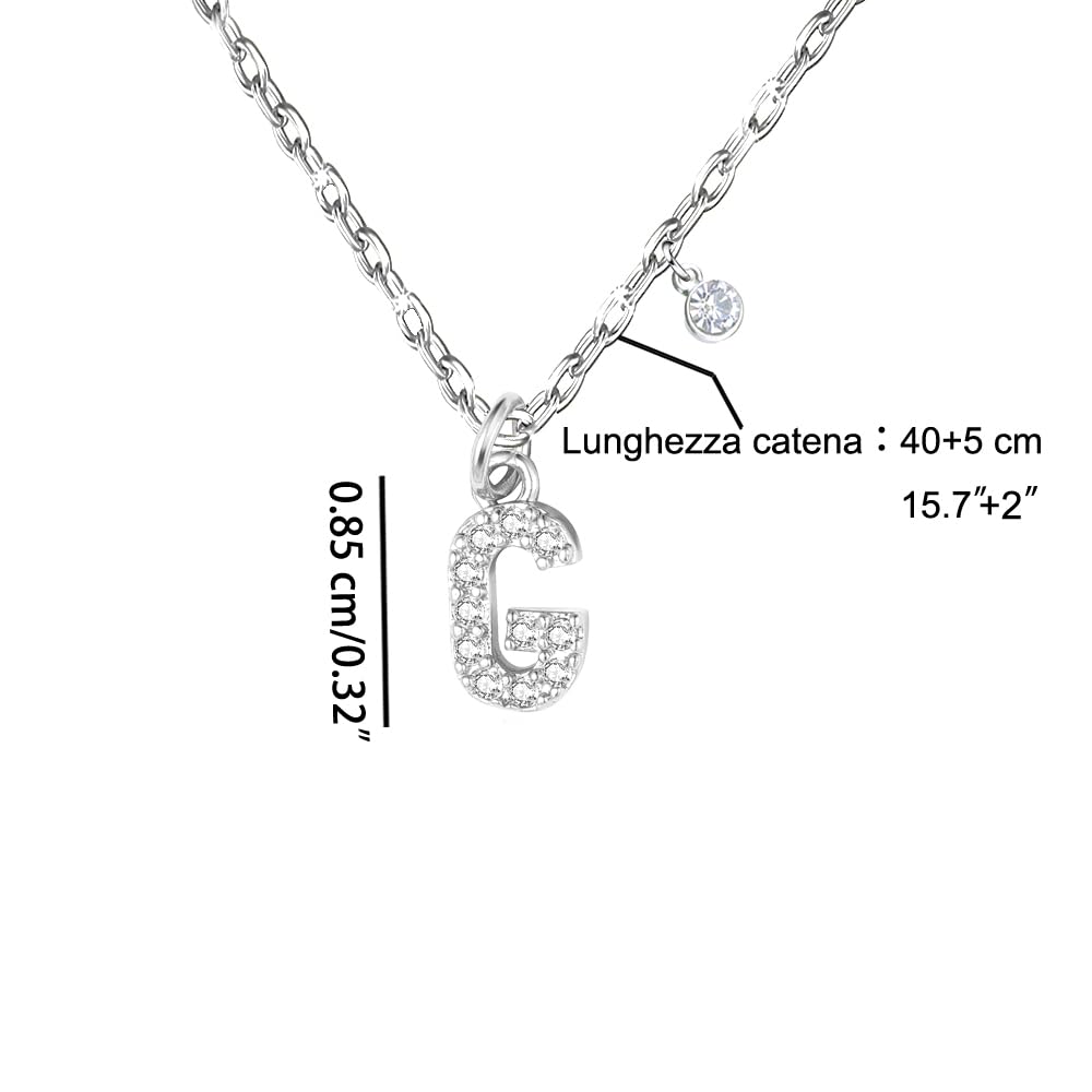 Colar Inicial letra Aço Inoxidável  A B C D E F G H I J K L M N O P Q R S T U V W X Y Z