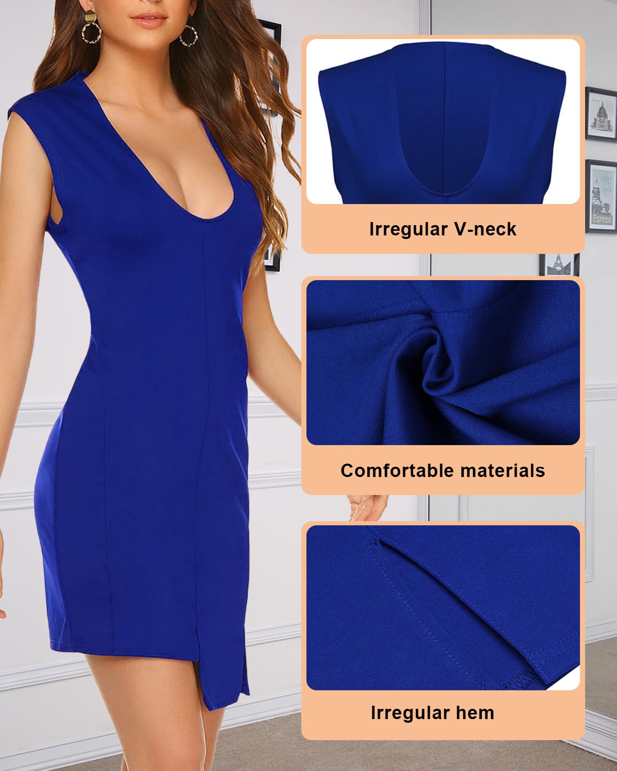 Vestido Veraneio Casual Asimétrico