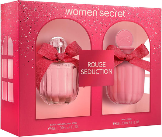 Women'secret Rouge Seduction Perfumes Feminino Pack de 2 Peços Eau de Parfum 100ml