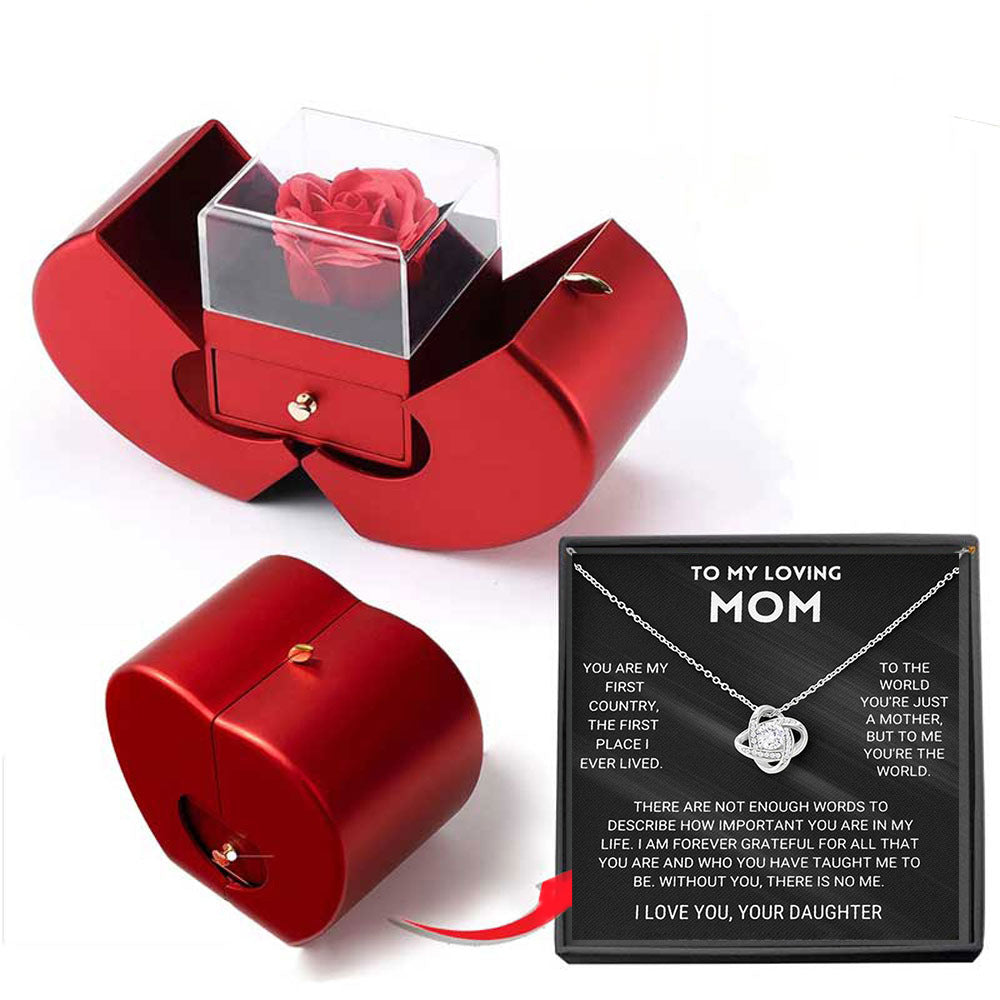 Flower gift box Colar